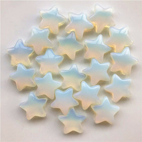 White Opalite Stars-ToShay.org