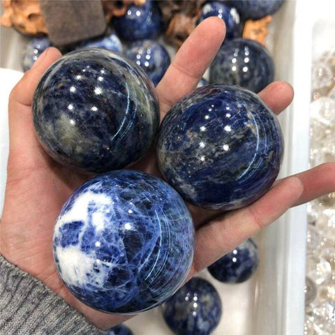 Blue Sodalite Crystal Ball-ToShay.org