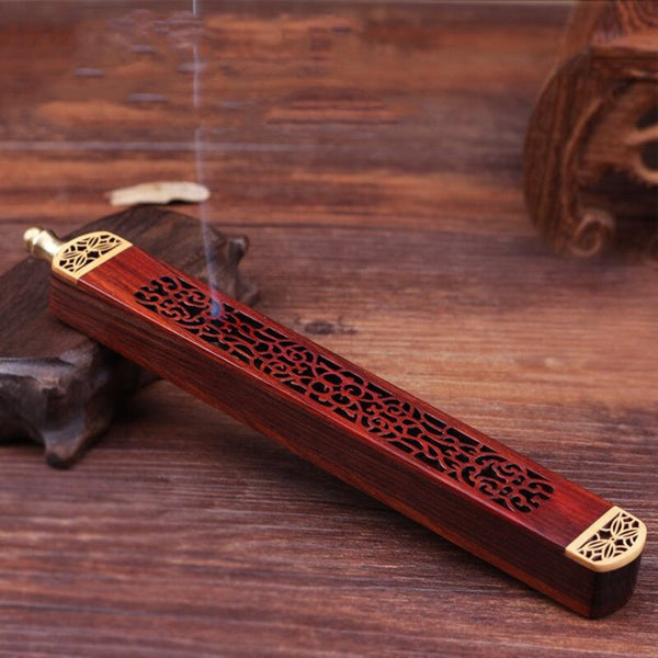 Red Rosewood Incense Burner-ToShay.org