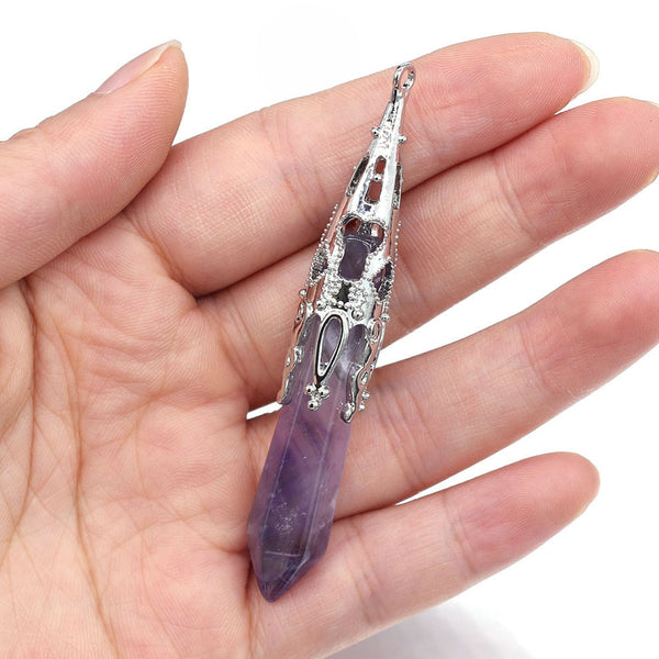 Mixed Crystal Pillar Pendulums-ToShay.org