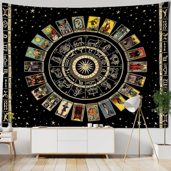 Zodiac Tarot Tapestry-ToShay.org
