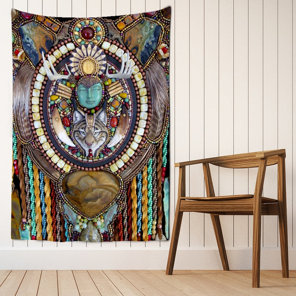 Owl Windbell Tapestry-ToShay.org