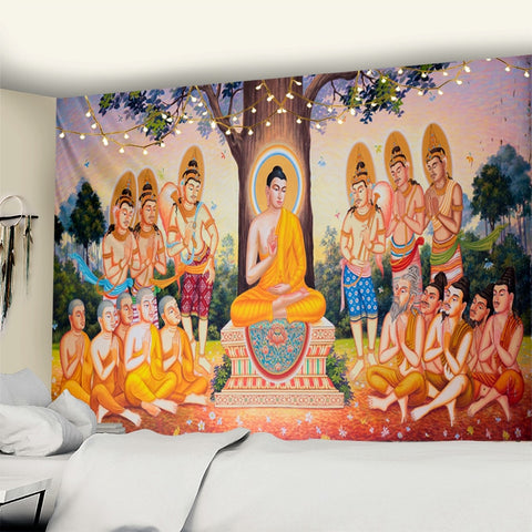 Buddha Art Tapestry-ToShay.org
