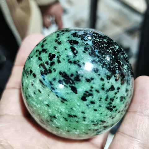 Green Zoisite Ball-ToShay.org
