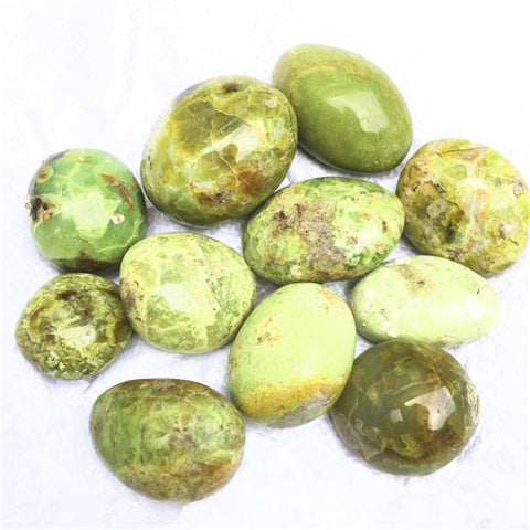 Green Opalite Palm Stones-ToShay.org