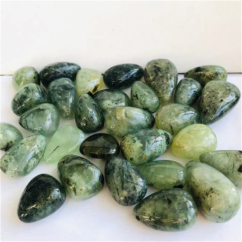Green Prehnite Quartz Crystal-ToShay.org