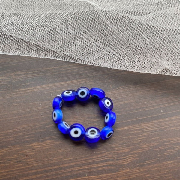 Blue Evil Eye Bead Bracelet-ToShay.org