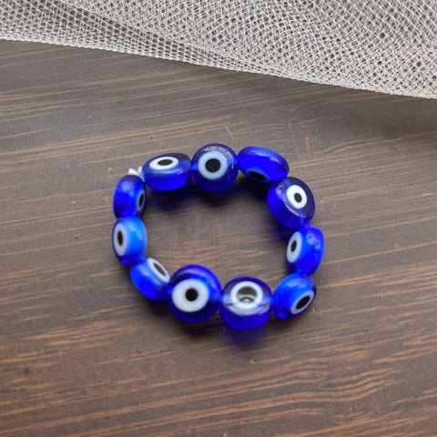 Blue Evil Eye Bead Bracelet-ToShay.org