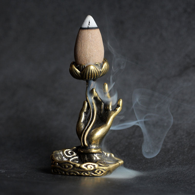 Buddha Hand Incense Holder-ToShay.org