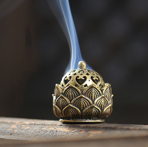 Lotus Pocket Hollow Incense Burner-ToShay.org