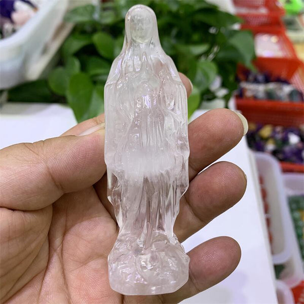 Mixed Crystal Madonna Statue-ToShay.org