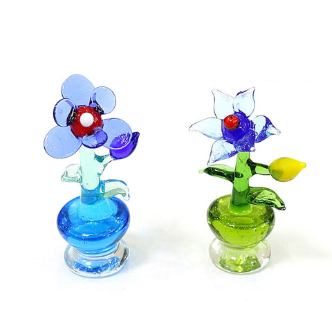 Glass Flower Pots-ToShay.org