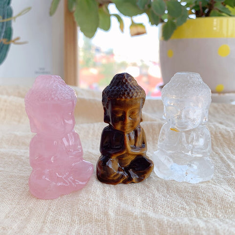 Crystal Quartz Buddha-ToShay.org