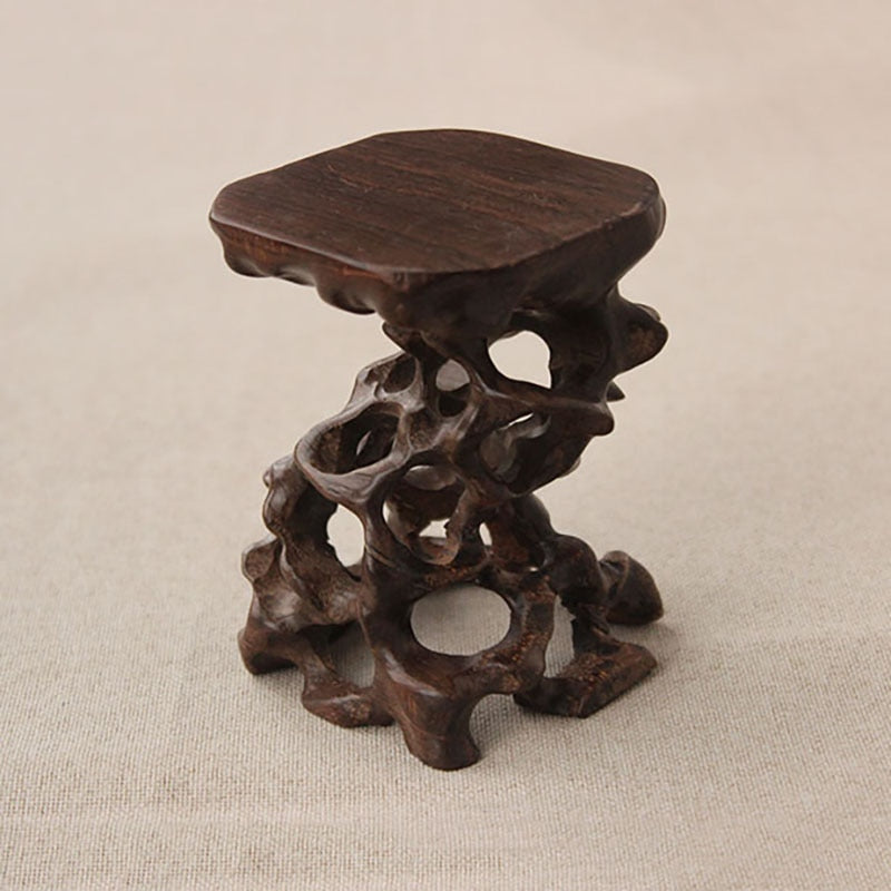 Mahogany Root Display Pedestal-ToShay.org