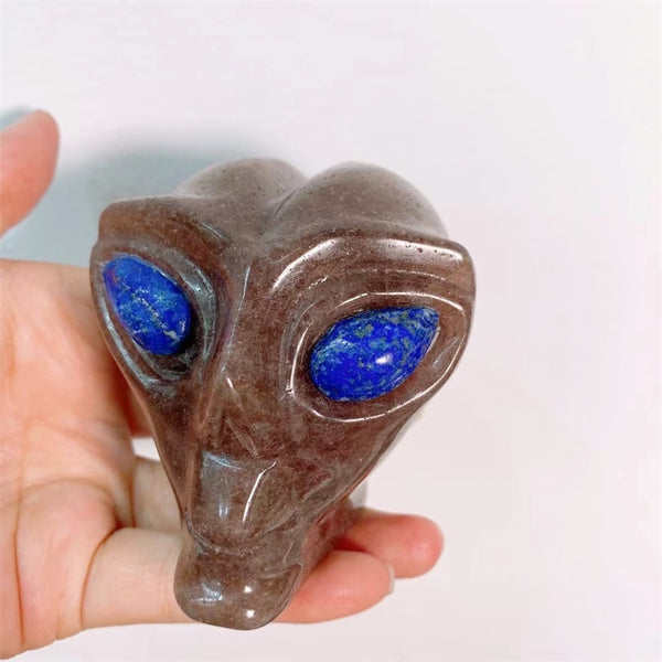 Mixed Crystal Alien Skull-ToShay.org