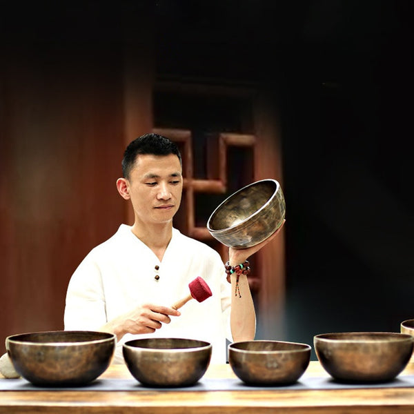 Tibetan Brass Singing Bowl-ToShay.org