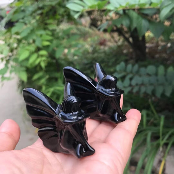Black Obsidian Fairy-ToShay.org