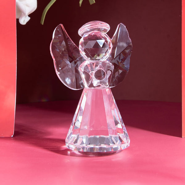 Clear Angel Figurine-ToShay.org