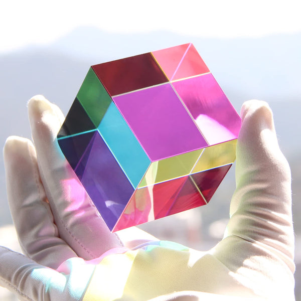 Rainbow Crystal Cube-ToShay.org