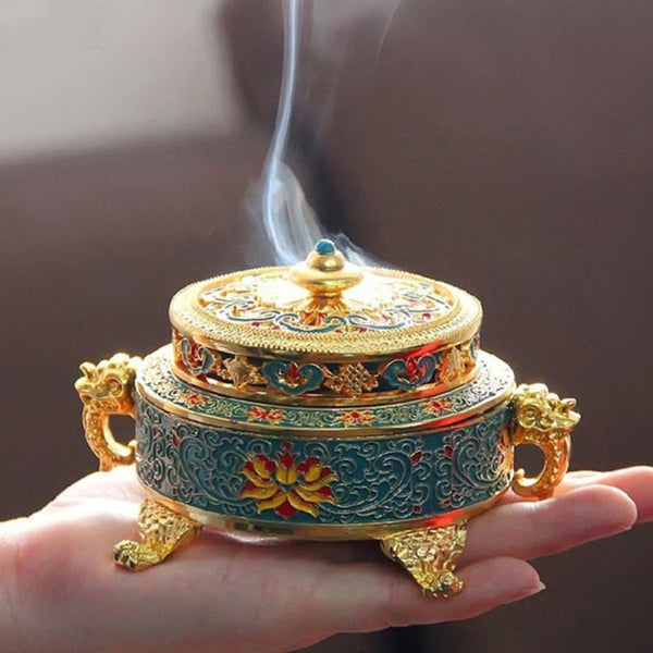 Tibetan Coil Incense Holder-ToShay.org