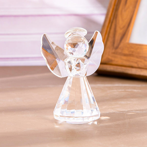 Clear Angel Figurine-ToShay.org