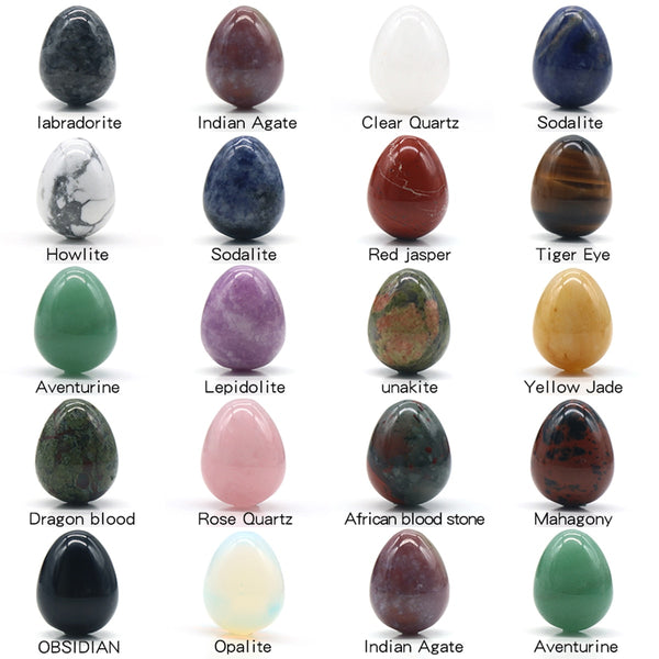 Mixed Gemstone Eggs-ToShay.org