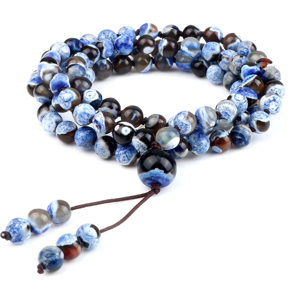 Blue Fire Stone Bead Bracelets-ToShay.org