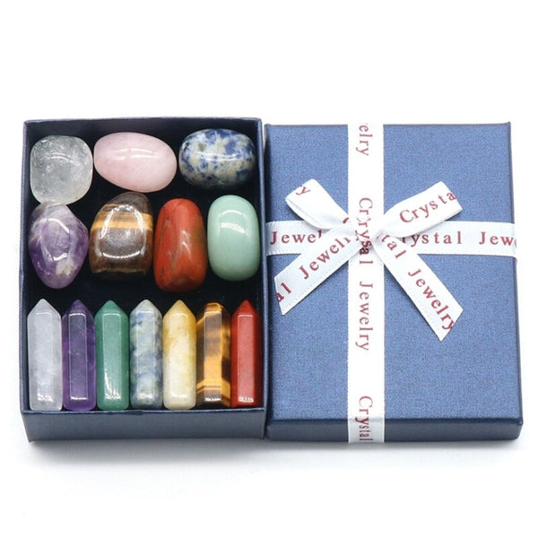Chakra Crystal Stone Box Set-ToShay.org