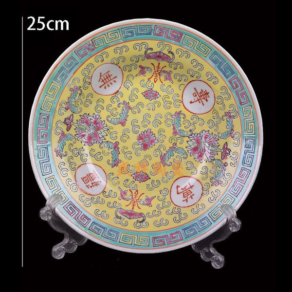 Enamel Ceramic Plates-ToShay.org