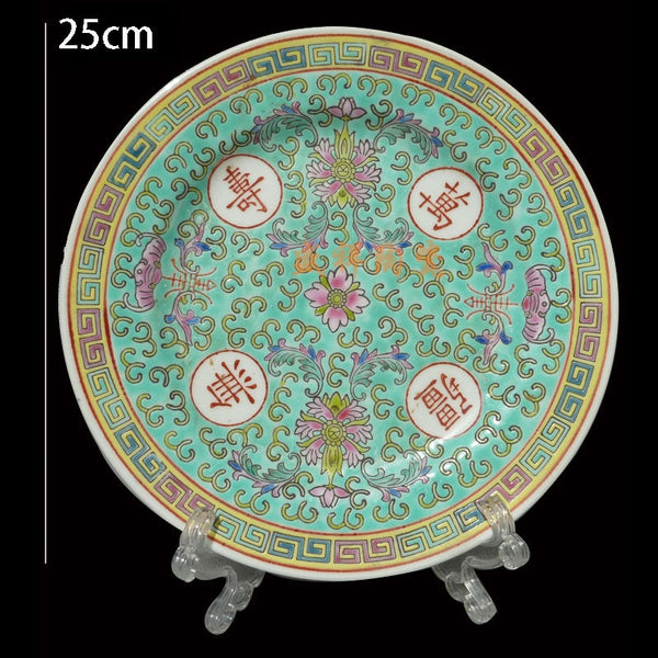 Enamel Ceramic Plates-ToShay.org