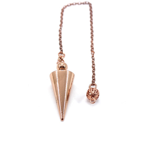 Copper Cone Dowsing Pendulum-ToShay.org