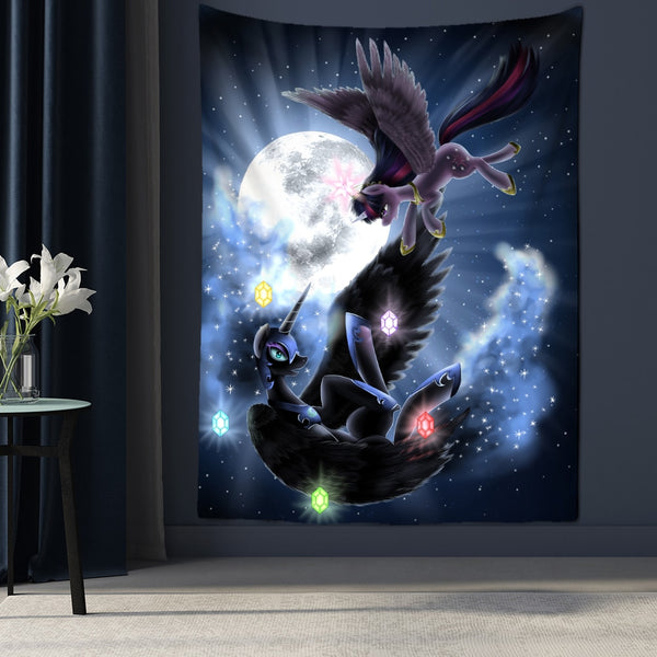 Moon Art Tapestry-ToShay.org