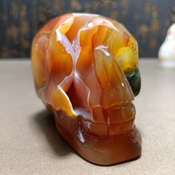Mixed Agate Crystal Skulls-ToShay.org