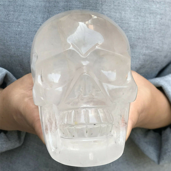 White Crystal Quartz Skull-ToShay.org