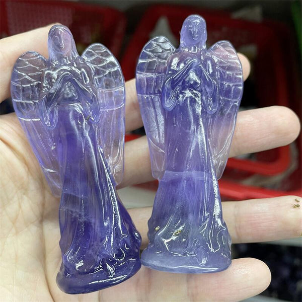 Purple Fluorite Angels-ToShay.org