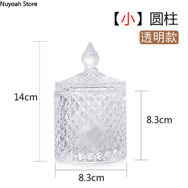 Crystal Glass Jar-ToShay.org