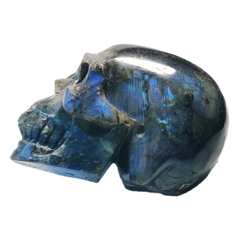 Blue Labradorite Skull-ToShay.org
