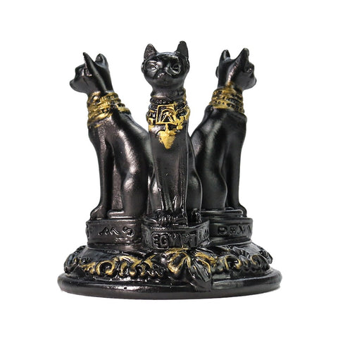 Black Cat Crystal Ball Stand-ToShay.org