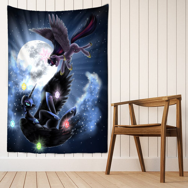 Moon Art Tapestry-ToShay.org