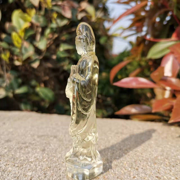 Clear Crystal Guanyin Buddha-ToShay.org