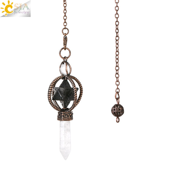 Crystal Merkaba Dowsing Pendulum-ToShay.org