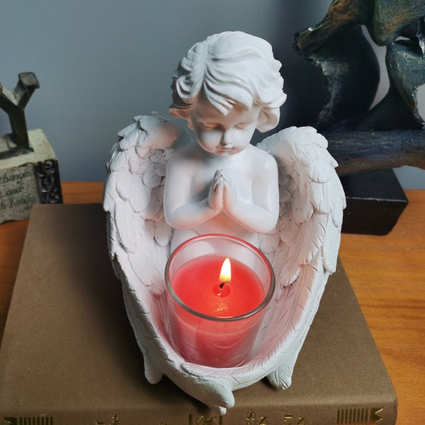 Angel Candle Holder-ToShay.org