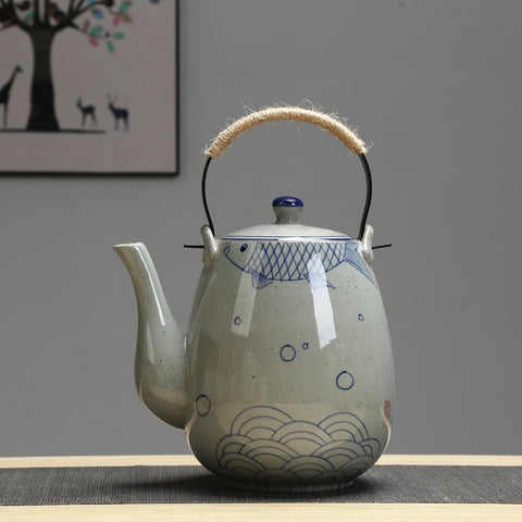 Glazed Ceramic Teapot-ToShay.org