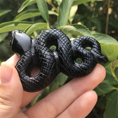 Black Obsidian Snake-ToShay.org