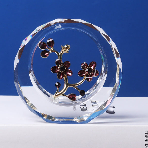 Crystal Flowers Bowl-ToShay.org