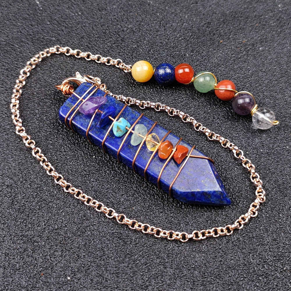Chakra Crystal Dowsing Pendulums-ToShay.org