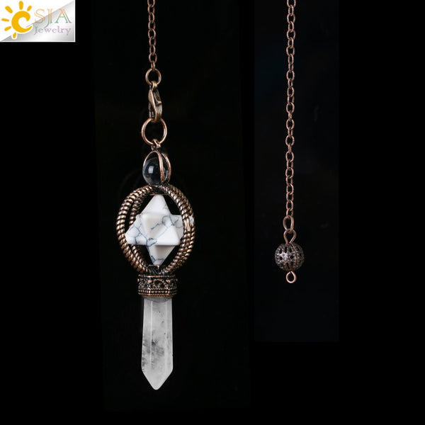 Crystal Merkaba Dowsing Pendulum-ToShay.org