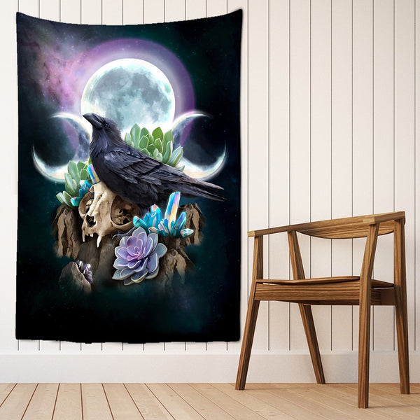 Moon Art Tapestry-ToShay.org