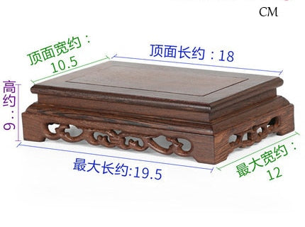 Wood Carved Pedestal-ToShay.org