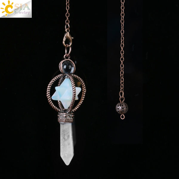 Crystal Merkaba Dowsing Pendulum-ToShay.org